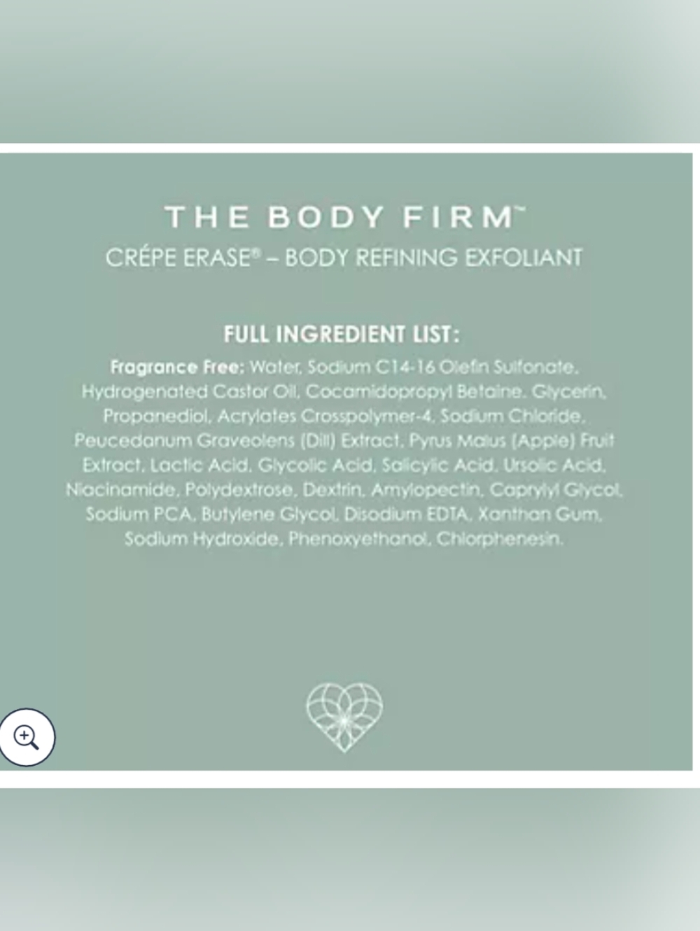 NWT Body Firm CREPE ERASE Body Refining Exfoliant 10 fl oz - Picture 2 of 8